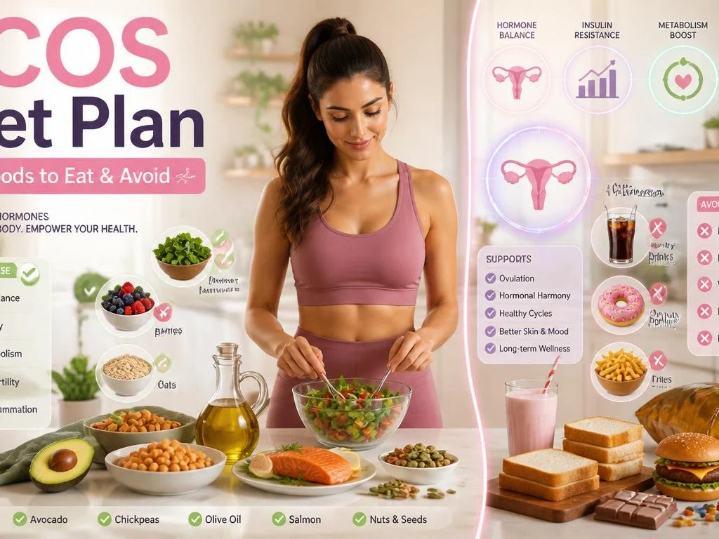 PCOS Diet Plan: Best Foods to Eat and Avoid