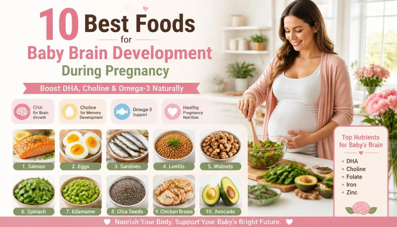pregnancy brain development foods